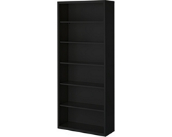 Welded-Steel Bookcase - 84"H