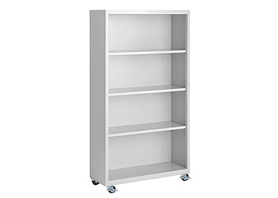 Steel Mobile Bookcase - 63"H