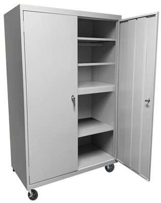 Mobile Storage Cabinet - 36"Wx24"Dx66"H