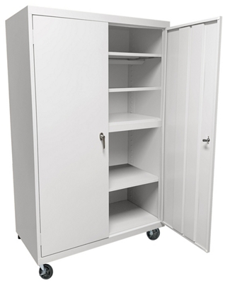 Mobile Storage Cabinet - 36"Wx24"Dx78"H