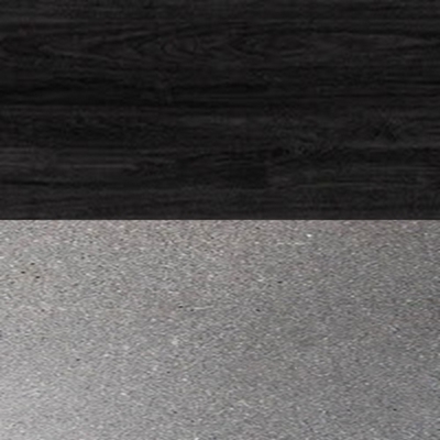 Black Oak Top/Natural Concrete Base