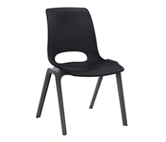 Stackorz Armless Plastic Stacking Chair