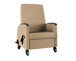 EV Healthcare Recliner on Casters - 650 lb. Capacity - 24"W Seat