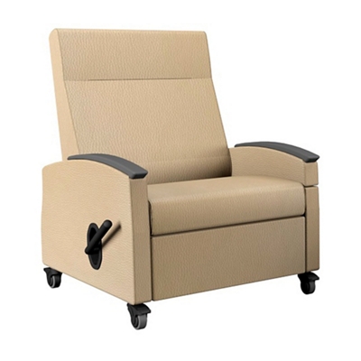 Rema Oversized Healthcare Recliner with Drop Transfer Arm by KNU