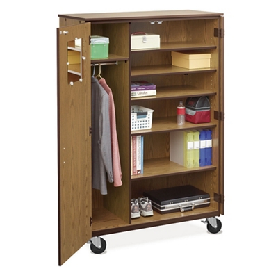 Mobile Teachers Wardrobe Cabinet By Ironwood Nbf Com