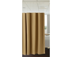 Traditional Privacy Curtain with Side Snaps- 108"W x 82"H
