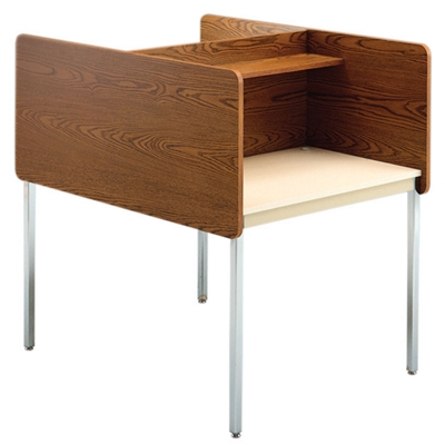 Fixed Height Two-Sided Carrel- Starter