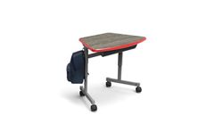 Fixed Height Desk with Casters 36"W x 22"D