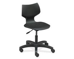 Plastic Task Chair with Casters