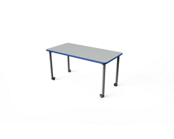 Rectangular Table with Casters - 48"W x 30"D