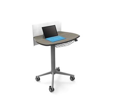 Height Adjustable Sit Stand Teacher Lectern By Smith Systems Nbf Com