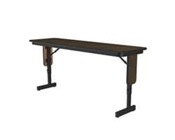Adjustable Height Folding Table 60 x 18
