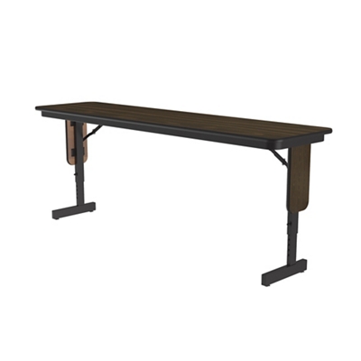 Adjustable Height Panel Leg Table-  96" x 18"