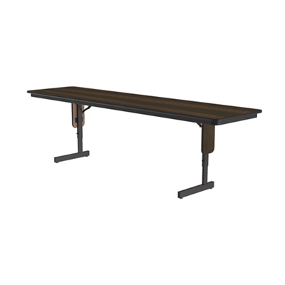 Classroom Science Table, 48w x 24d x 30h, Black Epoxy Resin Top, Maple Base  - BOSS Office and Computer Products