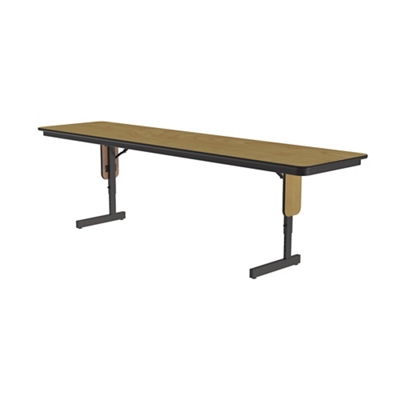 Adjustable Height Panel Leg Table 72
