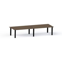 Bella Powered Conference Table - 144W x 48D