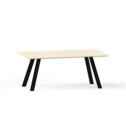 Plateaux Rectangular Conference Table with Knife Edge - 72W x 36D