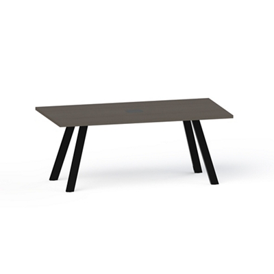 Plateaux Rectangular Conference Table with 3MM Edge - 96W x 48D