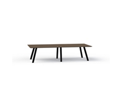 Plateaux Rectangular Conference Table with Knife Edge - 120W x 48D