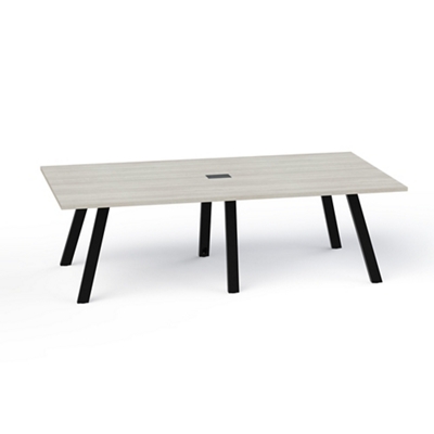 Plateaux Rectangular Conference Table with 3MM Edge - 144W x 48D