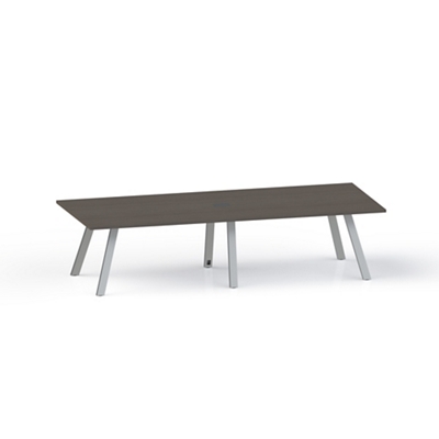 Plateaux Rectangular Powered Conference Table with 3MM Edge - 72W x 36D