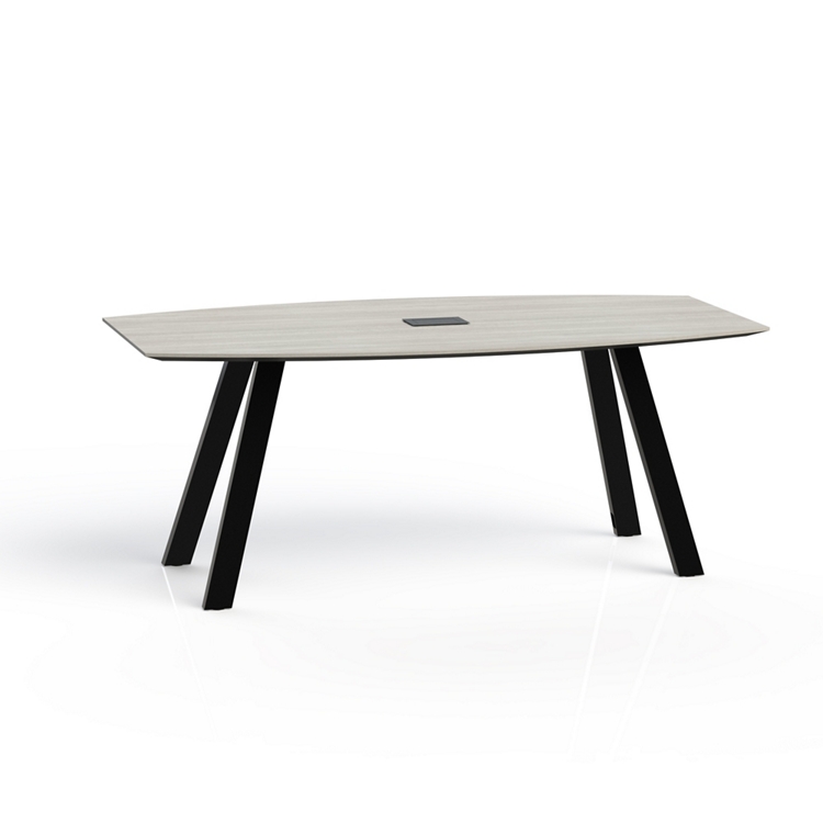 テーブル用品 sold Plateaux Boat Shaped Powered Conference Table with Knife Edge