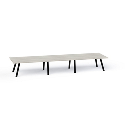 Plateaux Rectangular Powered Conference Table with 3MM Edge - 144W x 48D