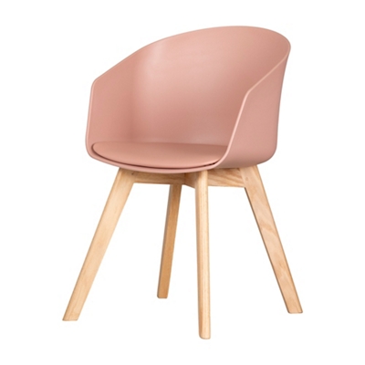 Pink bucket online chair