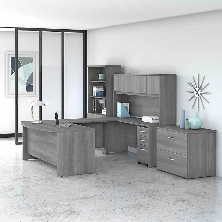 Enhance your workspace with office desks from National Business Furniture, ideal for small and large areas. Buy now!