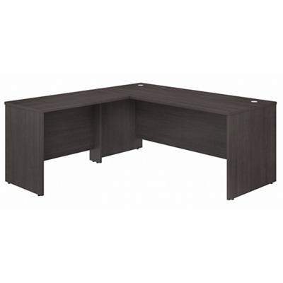 Studio C  L-Shaped Desk Shell w/ Reversible Return - 72"W x 30"D