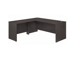 Studio C  L-Shaped Desk Shell w/ Reversible Return - 72"W x 30"D