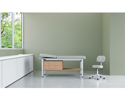 Physician Stool with Back Rest