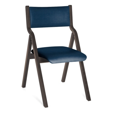 Kite Wood Frame Vinyl Folding Chair