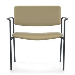 Bariatric Vinyl Guest Chair with Arms