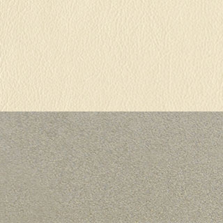 Cream Castillo Vinyl/Metallic Beige Frame