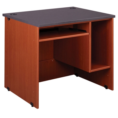Circulation Desk With Cpu Storage 36 W X 30 D By Stevens