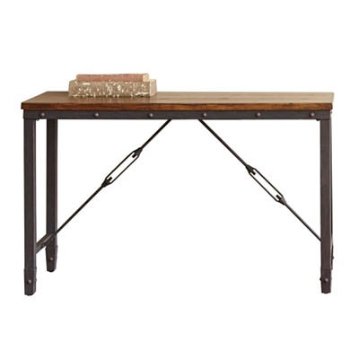 Wood Top Sofa Table - 48"W