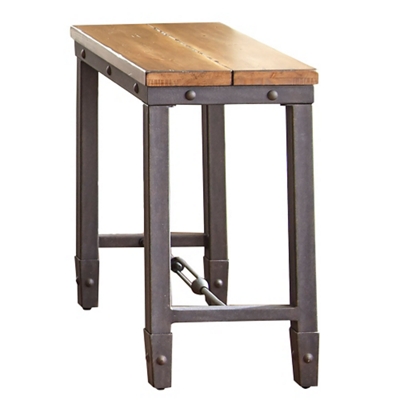 Wood Top Chairside End Table - 24"W