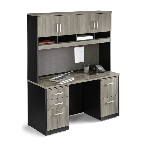 Storage credenza with hutch deals