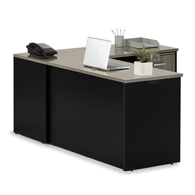 Via Reversible L-Shaped Desk - 60W by Sauder Commercial Extensions