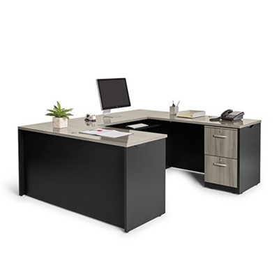 Via Reversible U-Shaped Desk - 60"W