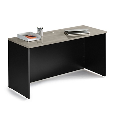 Via Credenza with 1" thick top 60"Wx24"Dx30"H