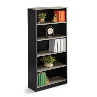 Via Five Shelf Bookcase - 35" W