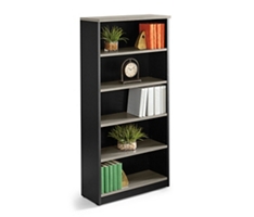Via Five Shelf Bookcase - 35" W