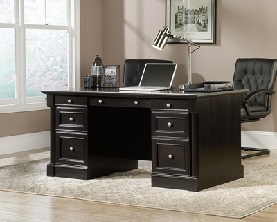 Palladia Double Pedestal Office Desk - 65