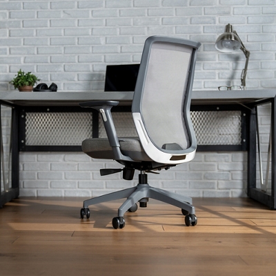 Sleek Mesh-Back Office Chair - Thumbnail 3
