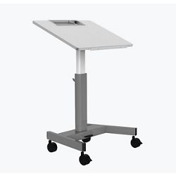 MBS Pneumatic Adjustable-Height Tilt-Top Classroom Desk
