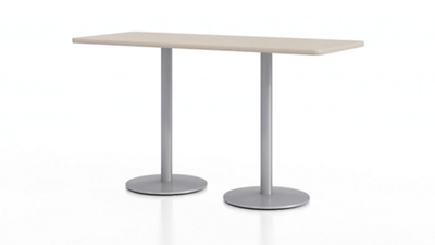 Figo Bar Height Table - 72"W x 30"D