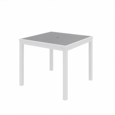 Eveleen Square Outdoor Patio Table - 35"W x 29"H