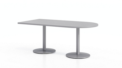 Figo Cafe Height Peninsula Table - 72W x 36D by NBF Signature Series |  NBF.com